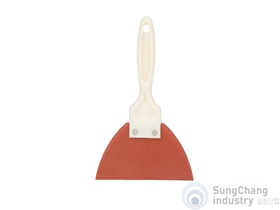 D형 고무헤라 - 130mm